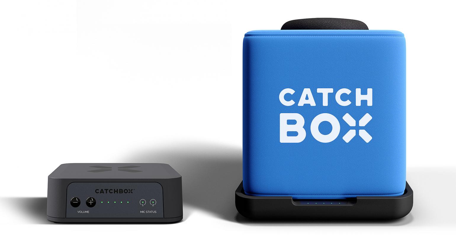 Voorkeur Kritiek woensdag New Catchbox Plus 'Tossable' Mic Charges Wirelessly | Special Events