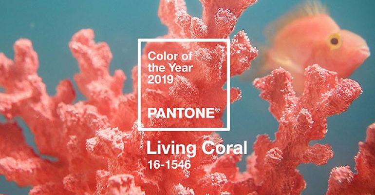 Pantone Names Living Coral  Color of  the Year  for 2019  