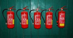 fire extinguishers